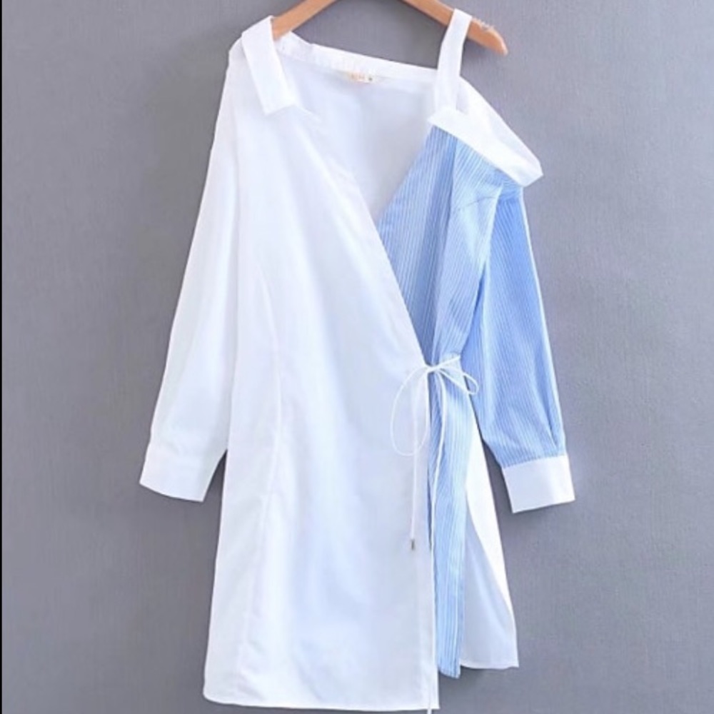 Daily Simple Street Chic Loose Shirt Dress